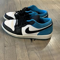2020 Air Jordan 1 Low SE 'Laser Blue' Sz 13 