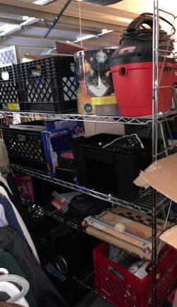 Vintage metro shelf- not inter-metro cheap one.. this one is 30 years old