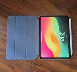 Apple iPad Mini 6 64GB WiFi + Apple Pencil + Case Excellent Condition Unlocked