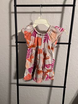 3T Girls’ Carter’s Beige Floral Dresd