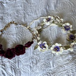 Girls flower headbands 