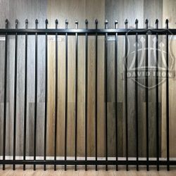 Spike Top Iron Panel 6’ Tall
