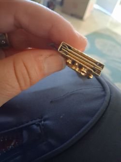 Vintage golden compass locket