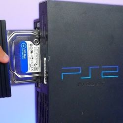 PlayStation 2 Console Bundle – 3TB HDD (1,050 Games Installed)