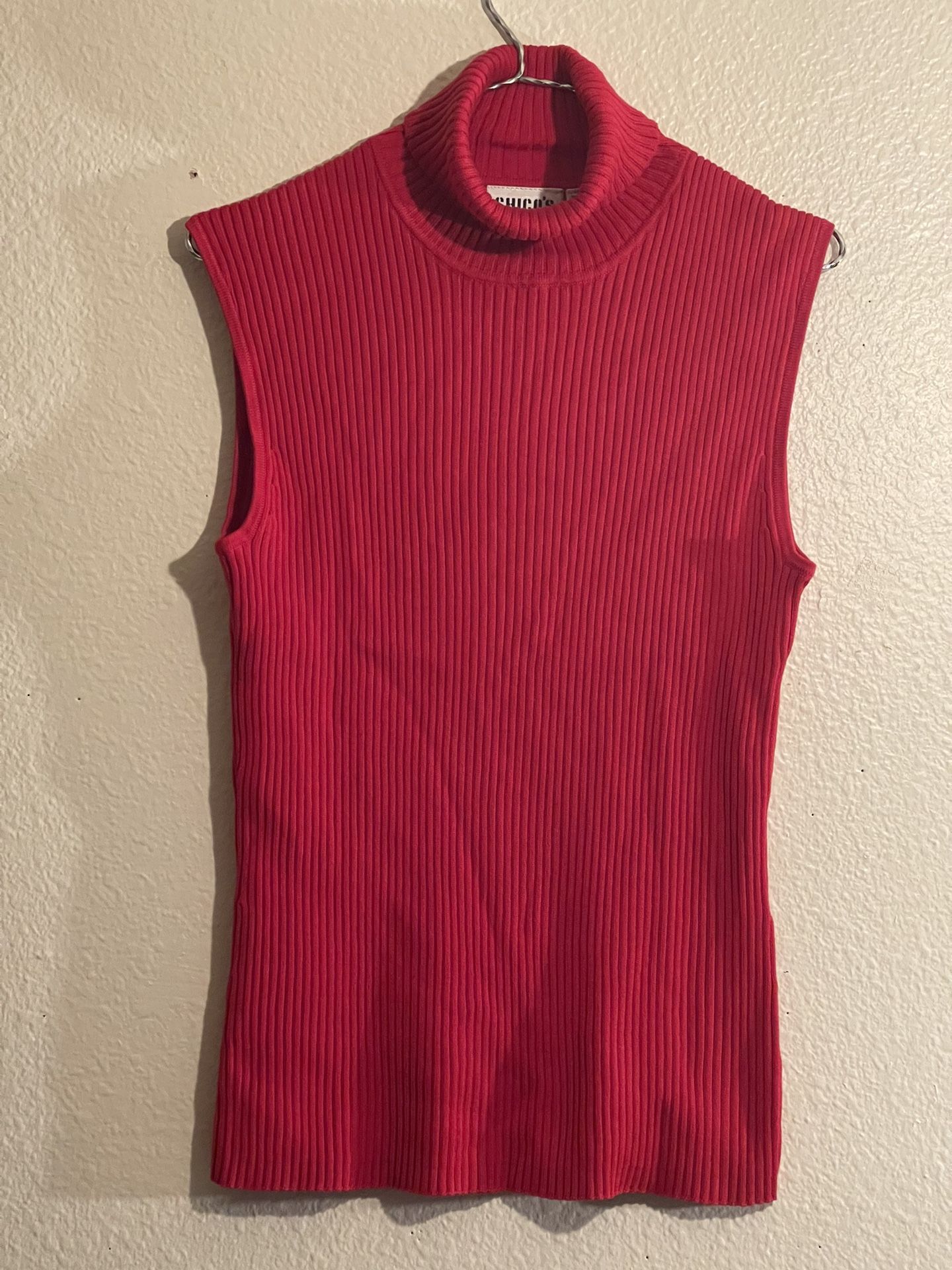 Beautiful Chico’s Design Vest Sweater 