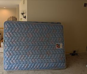 Sealey Posturepedic queen bed and frame