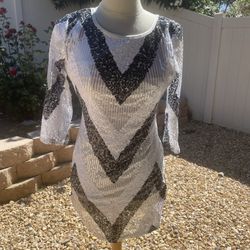 Party Sequence Dress M ED 