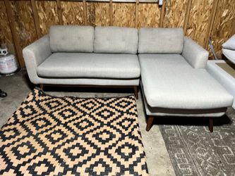 FREE DELIVERY 🚚- Modern Gray Sectional Sofa