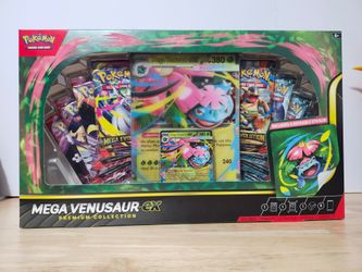 Pokemon TCG Mega Venasaur Ex Premium Collection Box Factory Sealed