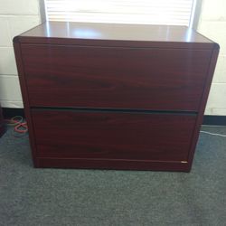 OFFICE/HOME FILE CABINET 2 DRAWERS LATERAL FILE 