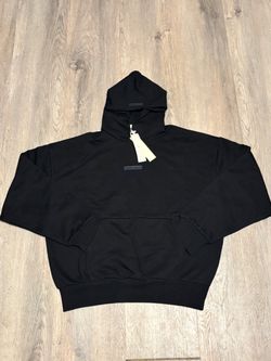 Black Essential Hoodie