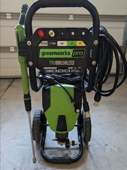 Green works PRO 3000 PSI Pressure Washer