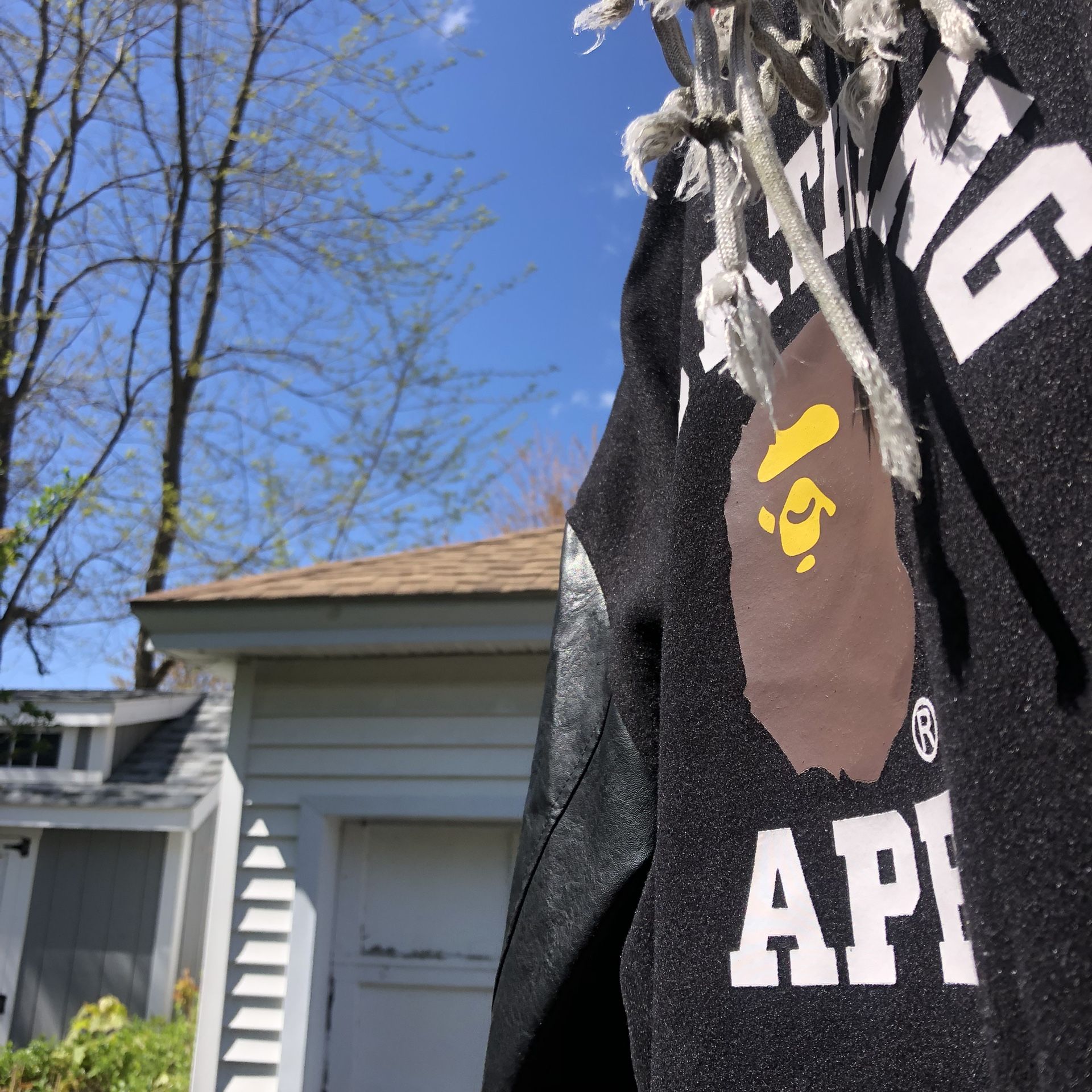 Bape “manhood Season” Bomber Jacket 