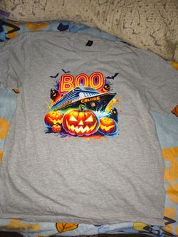 Boo Cruise Halloween Graphic T-Shirt