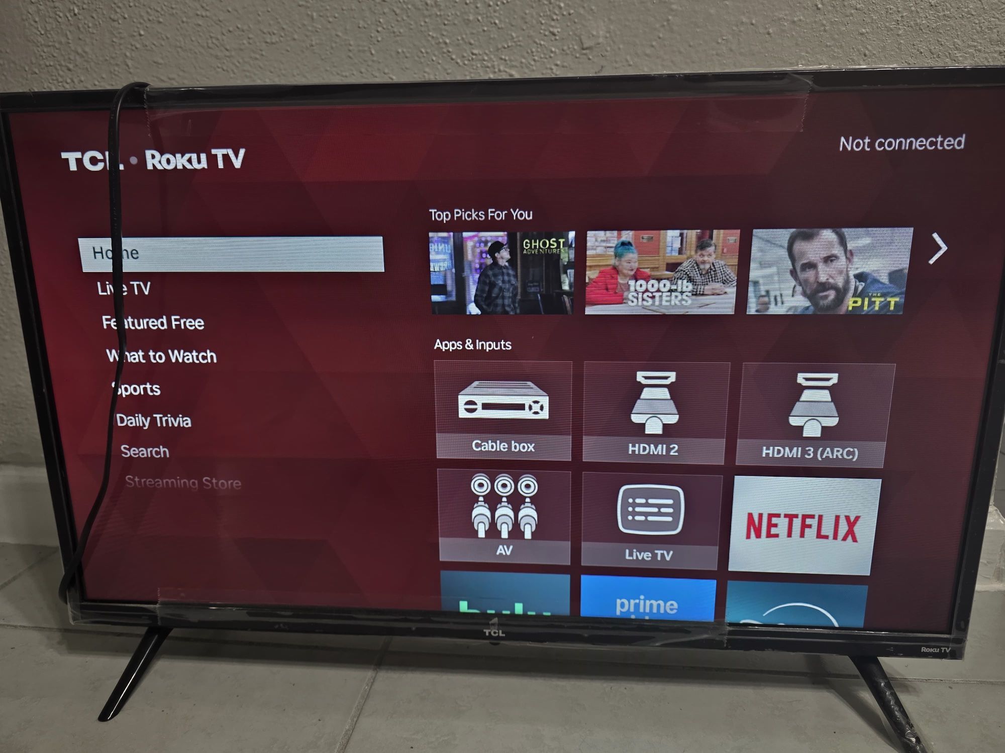 TV TLC ROKU 32 Inch/
