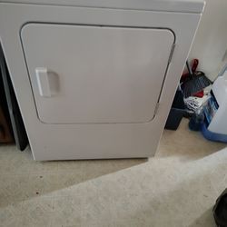 Dryer/Kitchen table 4 Chairs $100/Minnie Fridge With Freezer $70  and Dryer is $100
