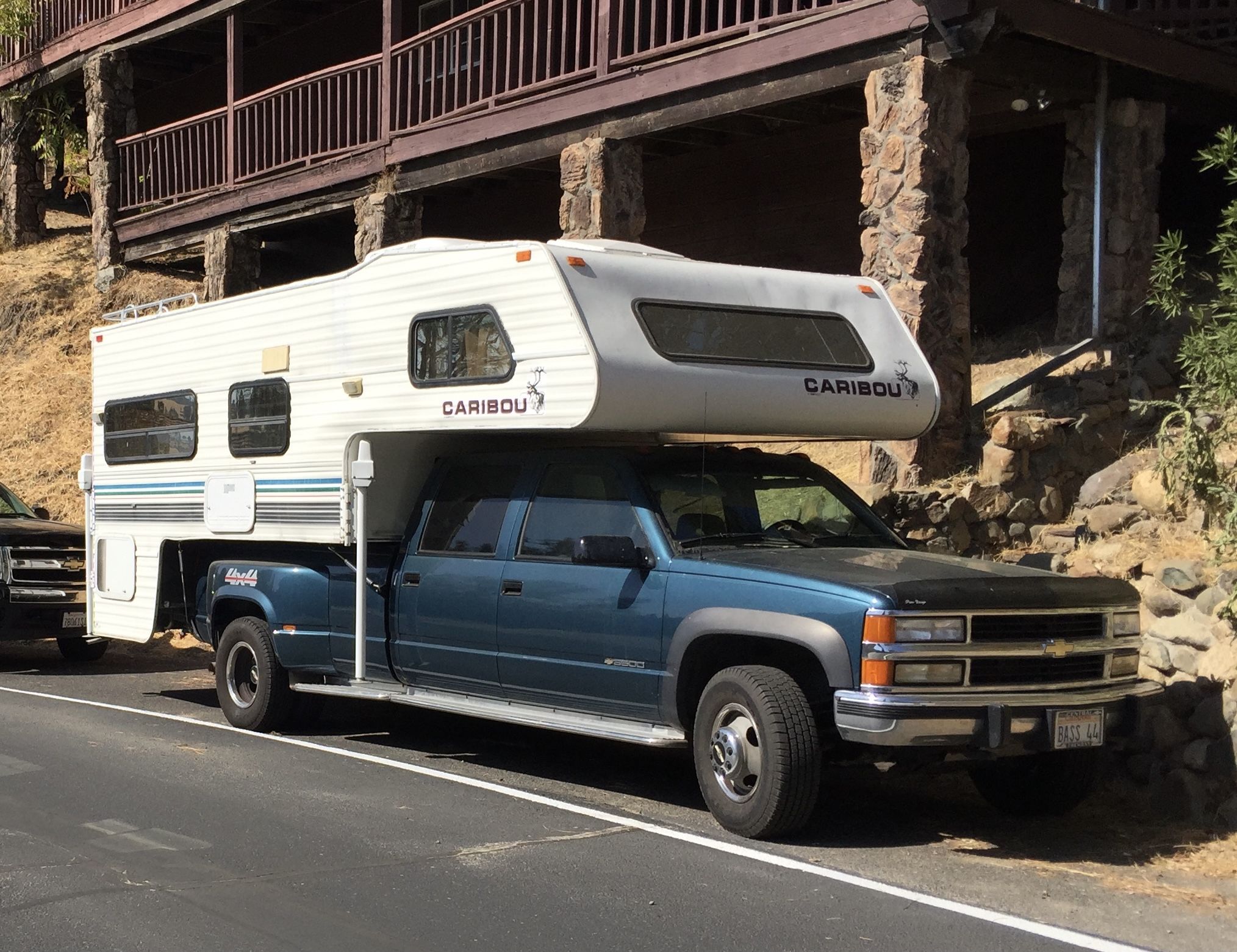 1994 Chevy Silverado /Cabover RV Camper