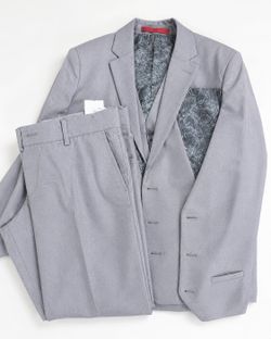 Boys Size 10 Slim Formal Suit Set – Jacket, Vest & Pants