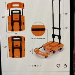 VoipV/II Compact Trolley Cart with Elastic Ropes