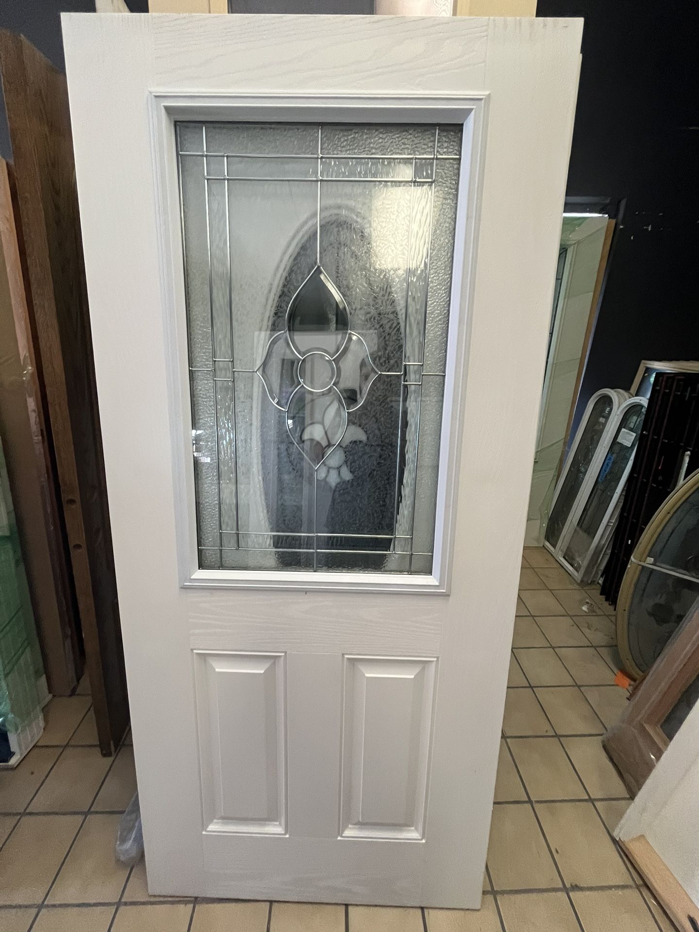 ✨ Elegant 36x80 Fiberglass Exterior Door ✨