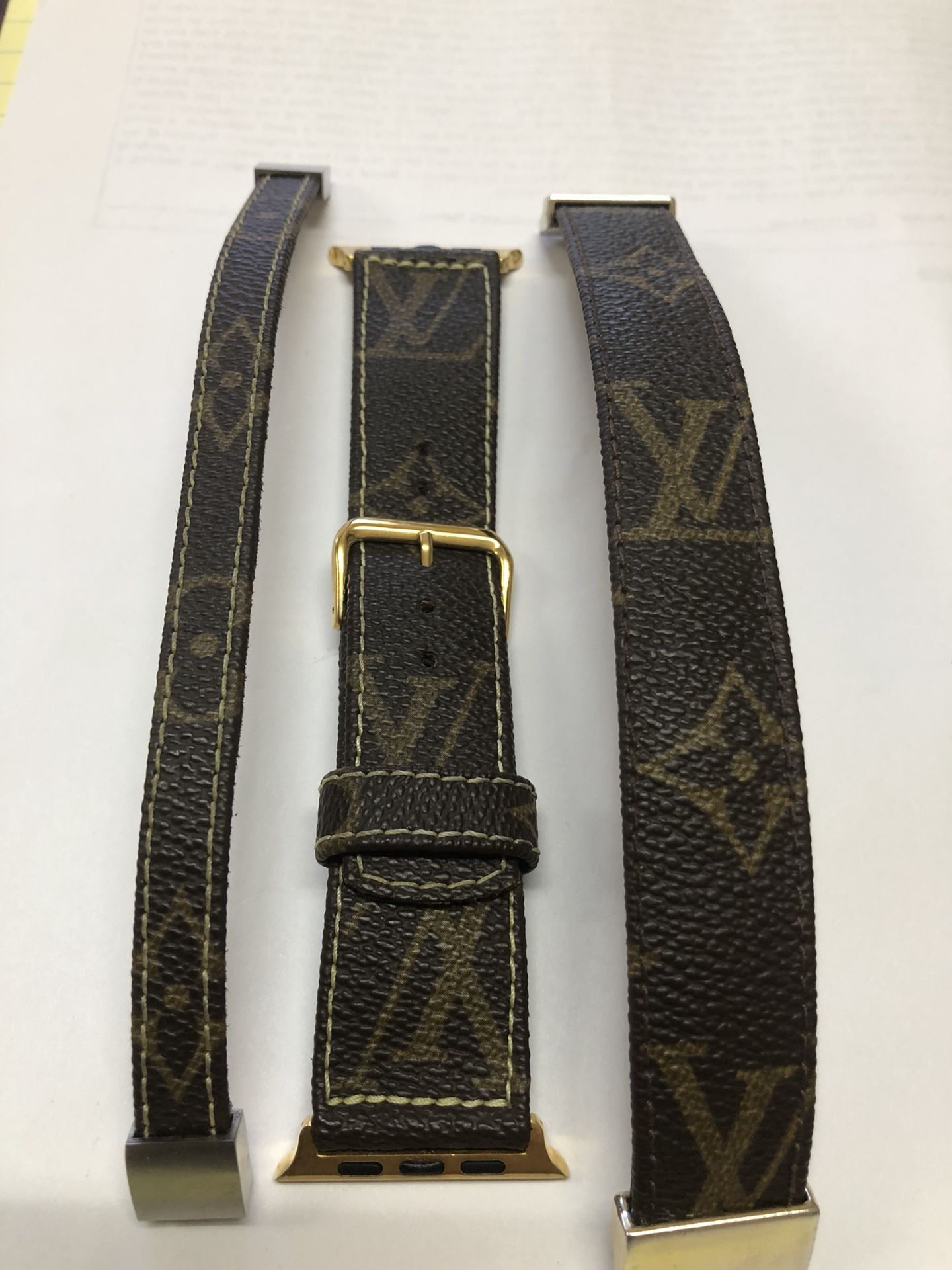 $60 Upcycled Authentic Louis Vuitton Apple Watch Band