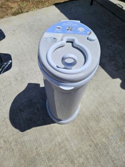 Ubbi Stainless Steel Diaper Pail - Gray