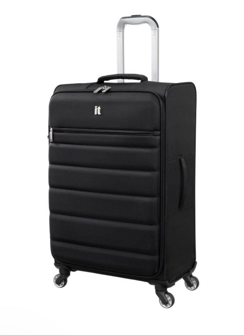 Striving 27" Softside Checked 4 Wheel Spinner (Black) Softside 4 Wheel Spinner Checked Medium Case $129.99▶️89.99