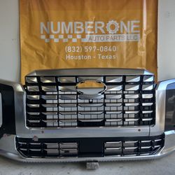 For 2023-2025 Hyundai Palisade Complete Front Bumper chrome  10055 Belknap Rd, Sugar Land, TX 77498  832**597**0840 