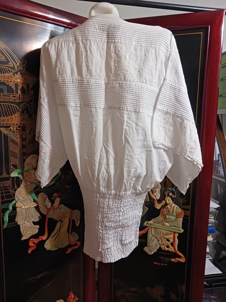 White Tunic Mini Dress