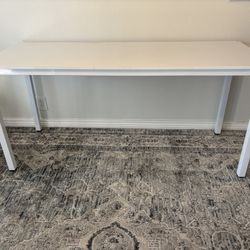 White Office Desk / Table 24” X 63”