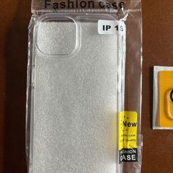 IPhone 15 Clear Shockproof Case + Screen Lens Protector
