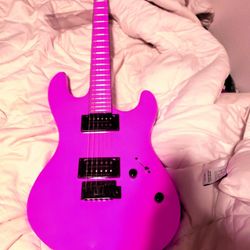 Dean Guitar Flourescent PINK