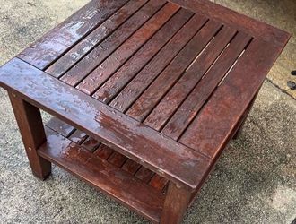 Teak outdoor waterproof 18x18