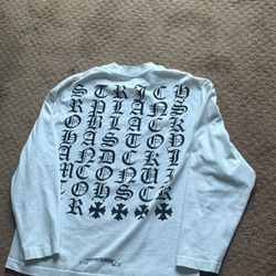 Chrome Hearts White Long Sleeve