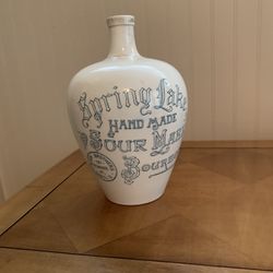 Vintage Porcelain Whiskey Jug