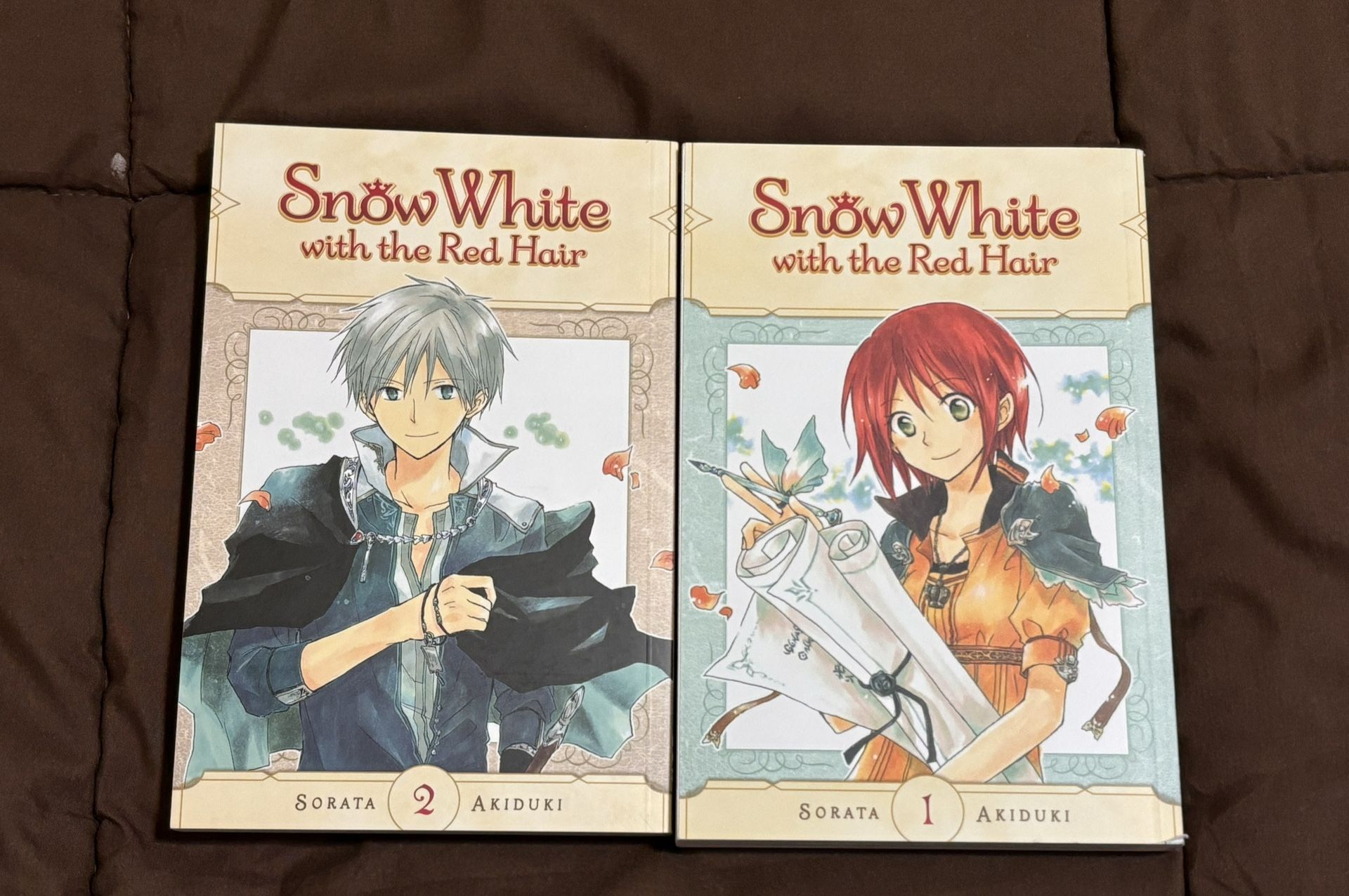 Snow White with the Red Hair Manga 1-2; OBO