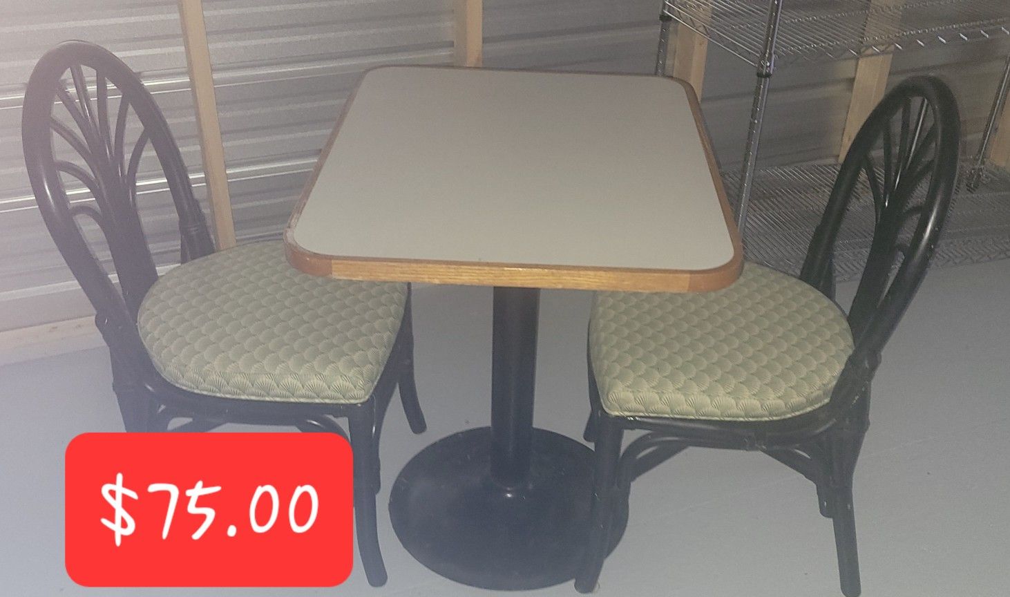 Small Table And 2 Chairs