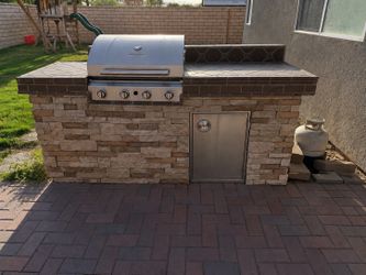 Propane Grill island