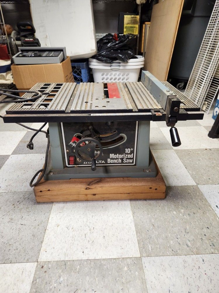10 Inch Bench Saw for Sale in Linden, NJ OfferUp