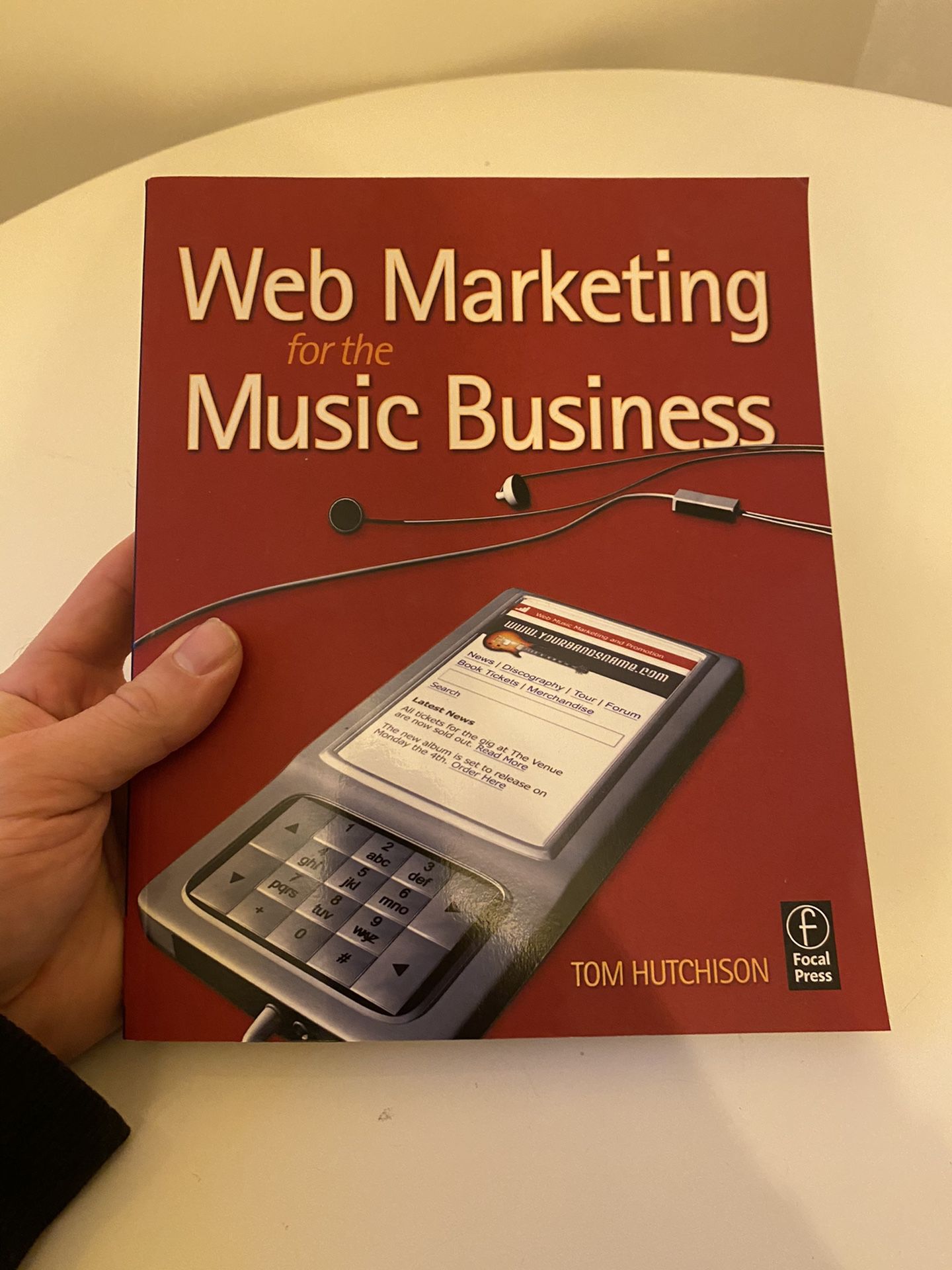 Book, Web Marketing for the music business