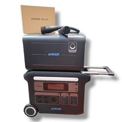Anker SOLIX F2000 PowerHouse 767 + PowerHouse 760 Expansion Battery 4000W 