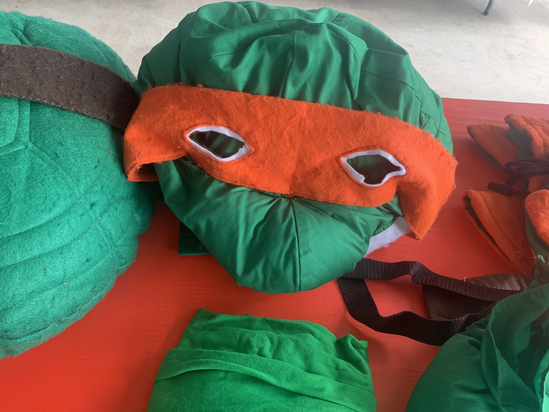 Custom Made Ninja Turtle Costume. 