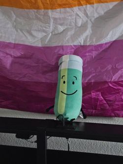 Inanimate insanity test tube plush