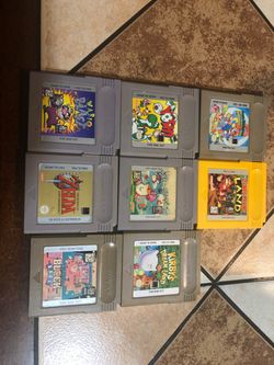 NINTENDO GAMEBOY GAMES
