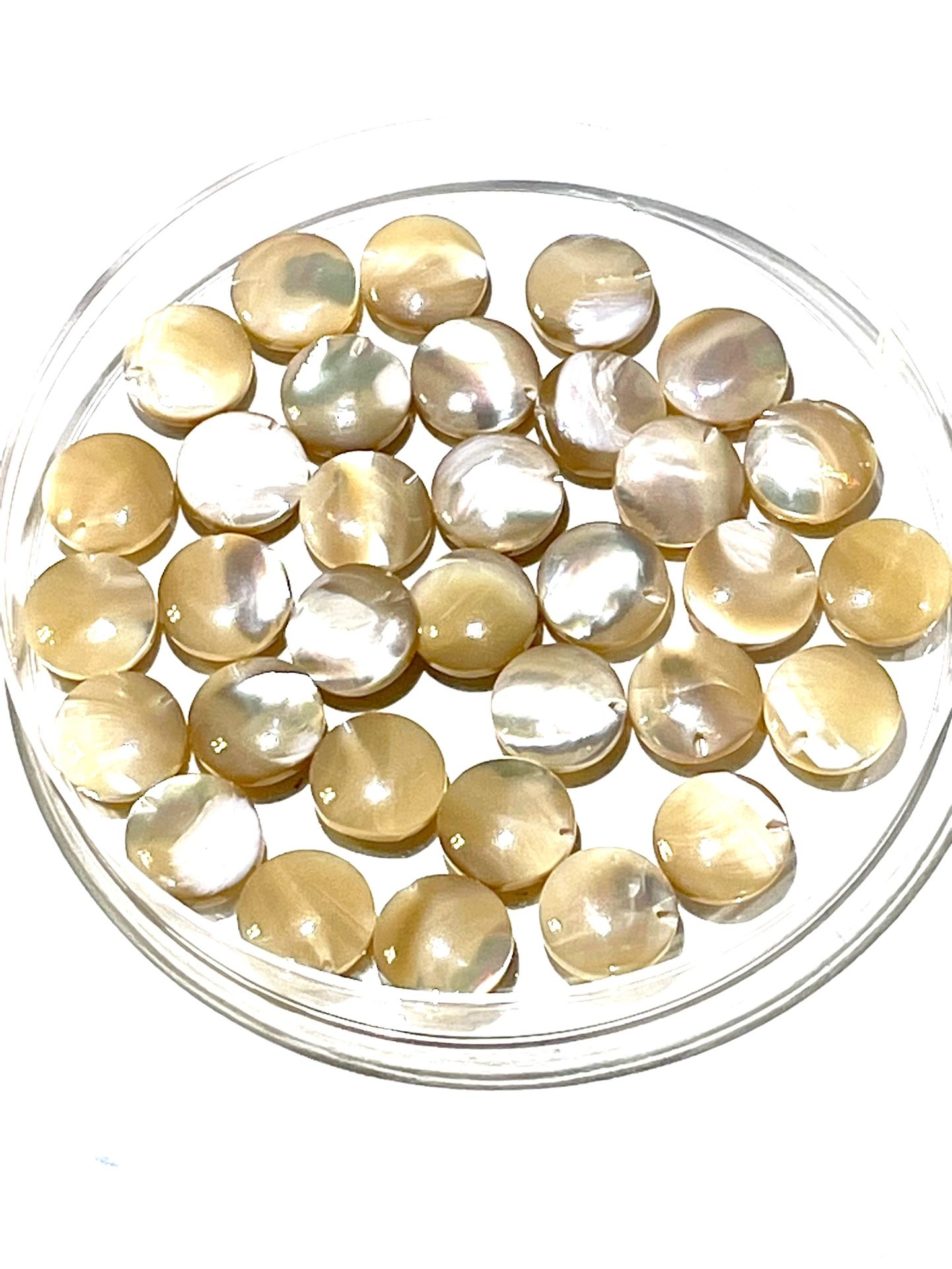 Mother Of Pearl 12mm Beads