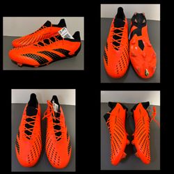 Adidas Predator Accuracy.1 FG Soccer Cleats Orange Black Men’s Sz 7.5 & 12.5 NEW NO Box