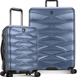 Traveler's Choice Granville II 2-piece Hardside Spinner Luggage Set Navy Color Brand New, only 2 left in stock. Price is firm. 