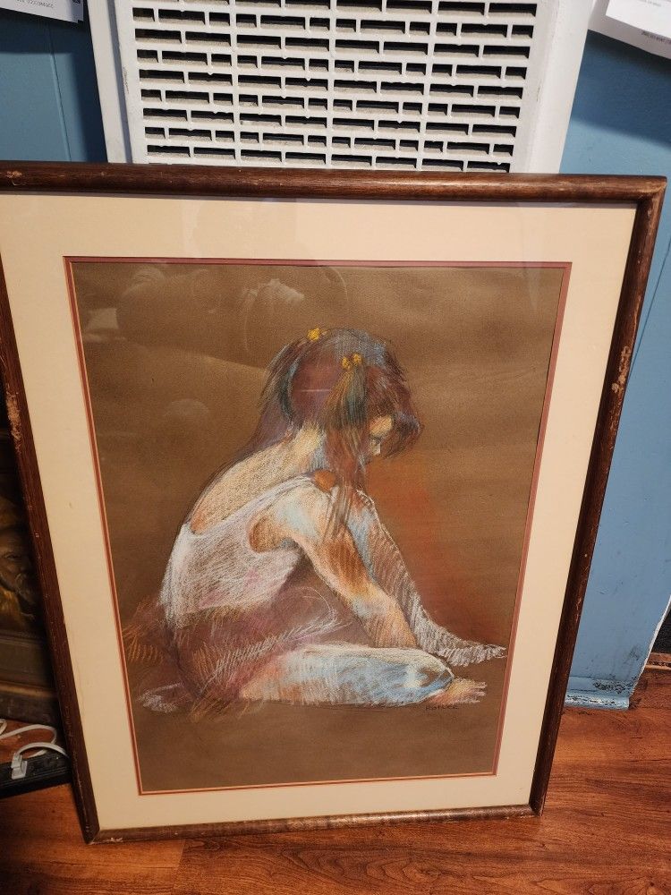 original pastel painting 34x26