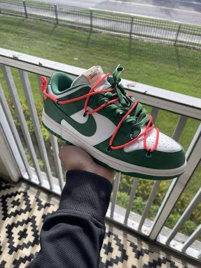 Off-white Nike Low's Pine Green