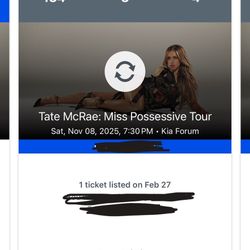 NOV 8 TATE MCRAE